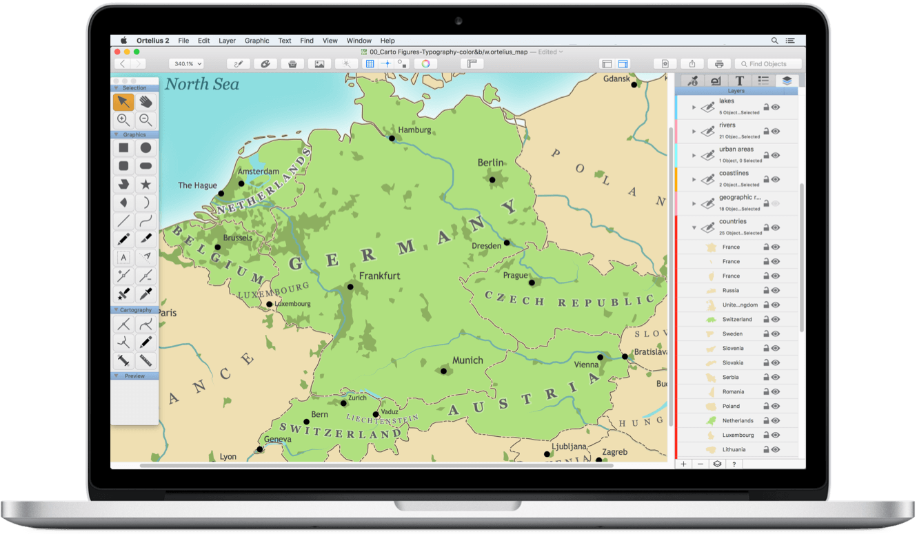 Map Making Software Mac Os X
